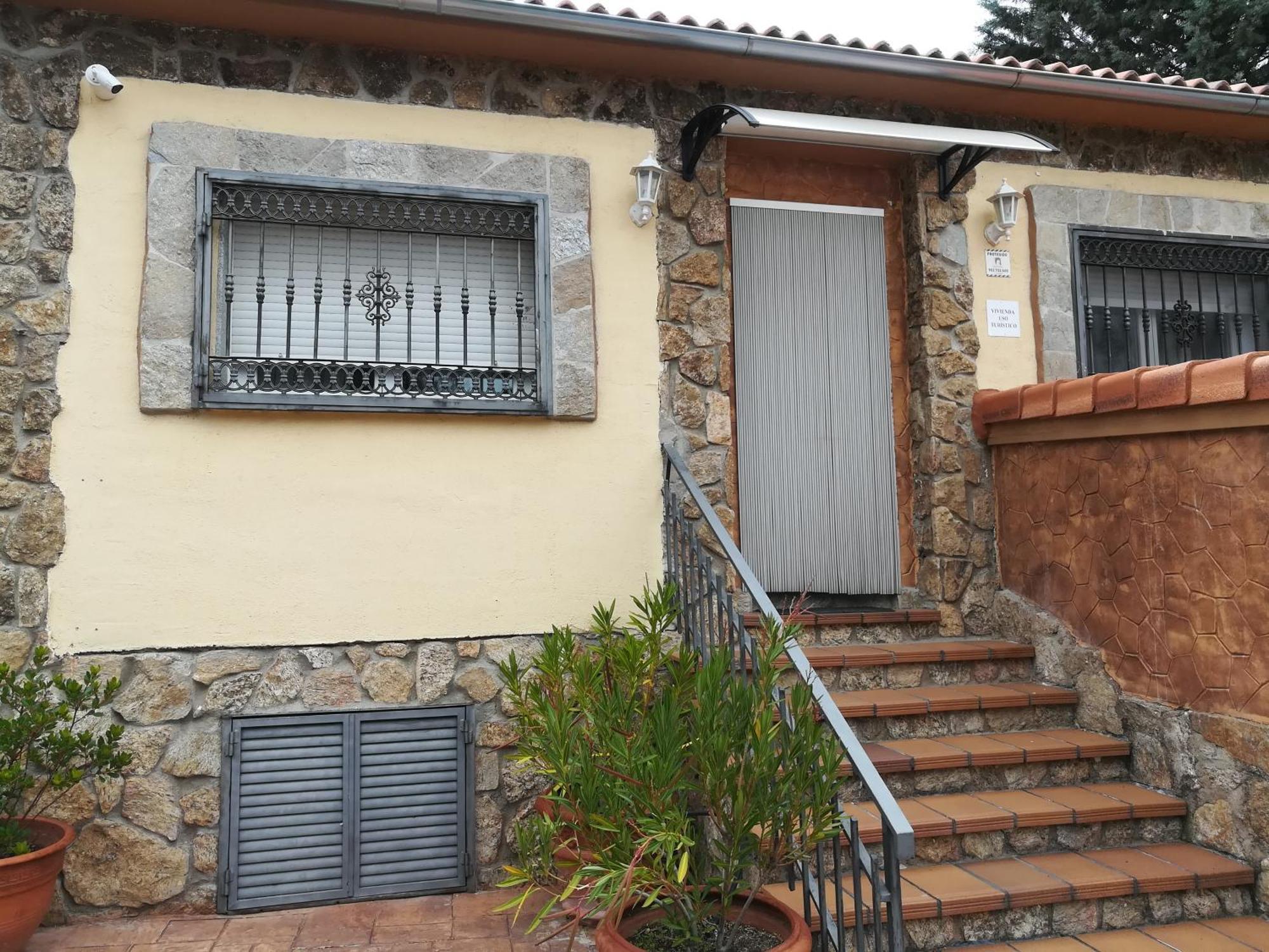 Casa Rural Higueras Santa Maria de la Alameda Exterior photo